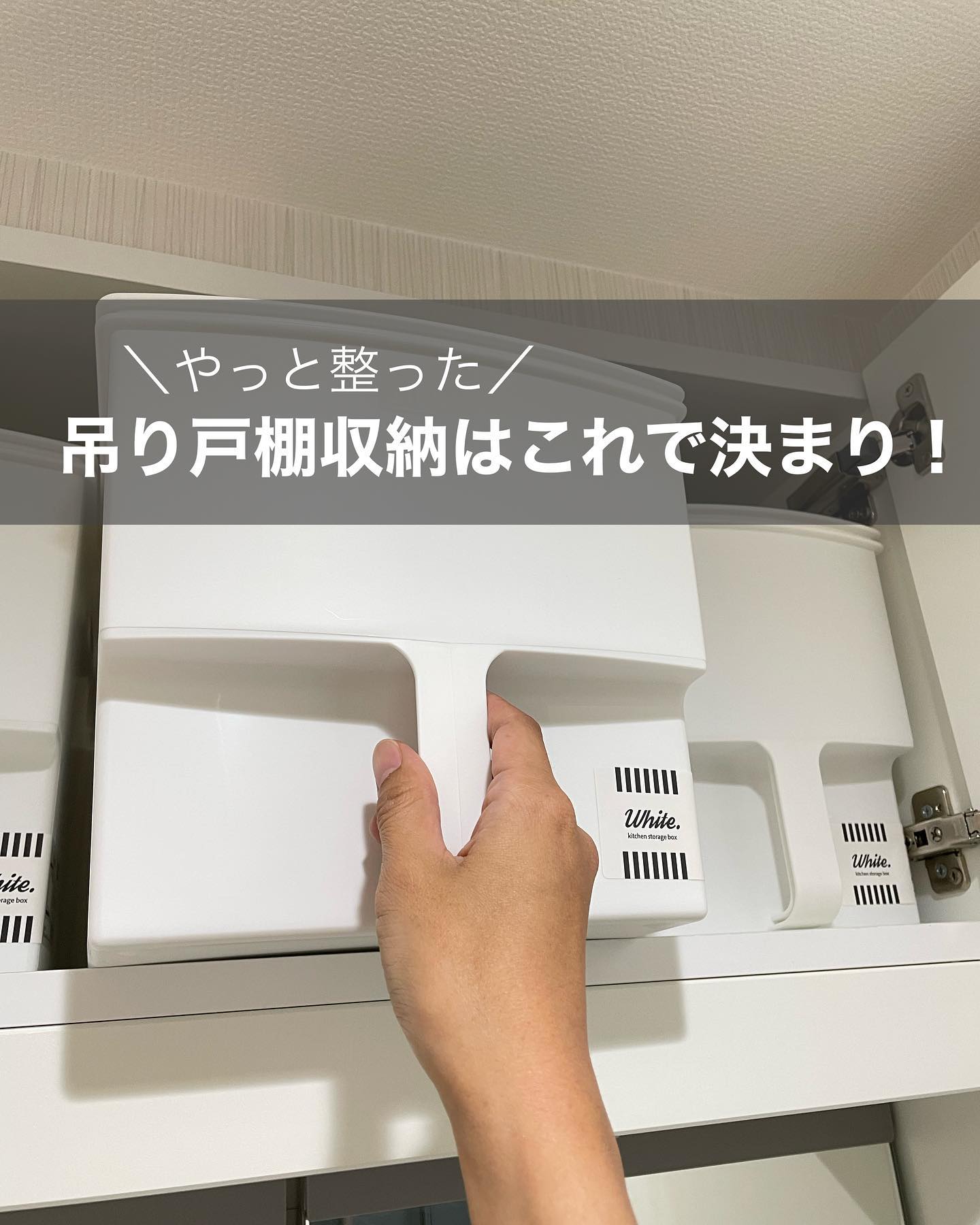 不動技研】 吊り戸棚ボックス ワイド ホワイト|キッチン用品 不動技研】 吊り戸棚ボックス ワイド ホワイト|キッチン用品