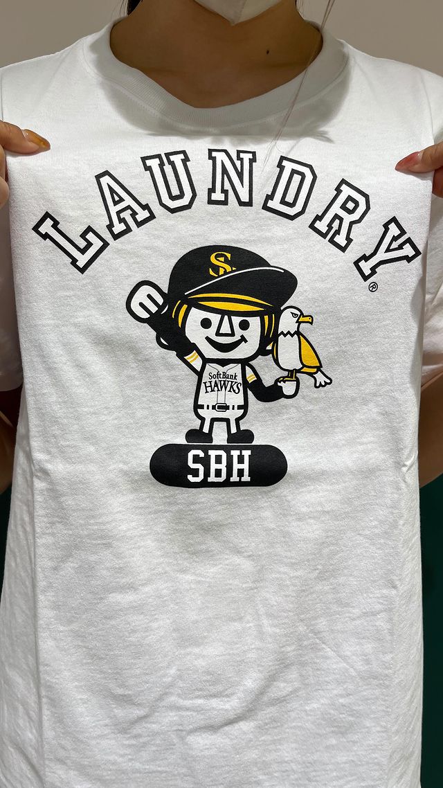 Laundry×ソフトバンクホークス コラボTシャツ リメイクベビー・キッズ
