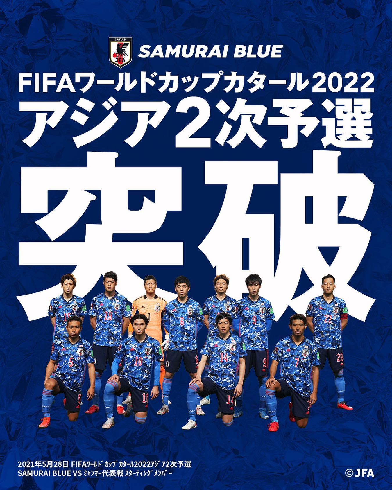 Fifaワールドカップカタール22アジア2次予選兼afcアジアカップ中国23予選 5 28 Top Jfa 公益財団法人日本サッカー協会