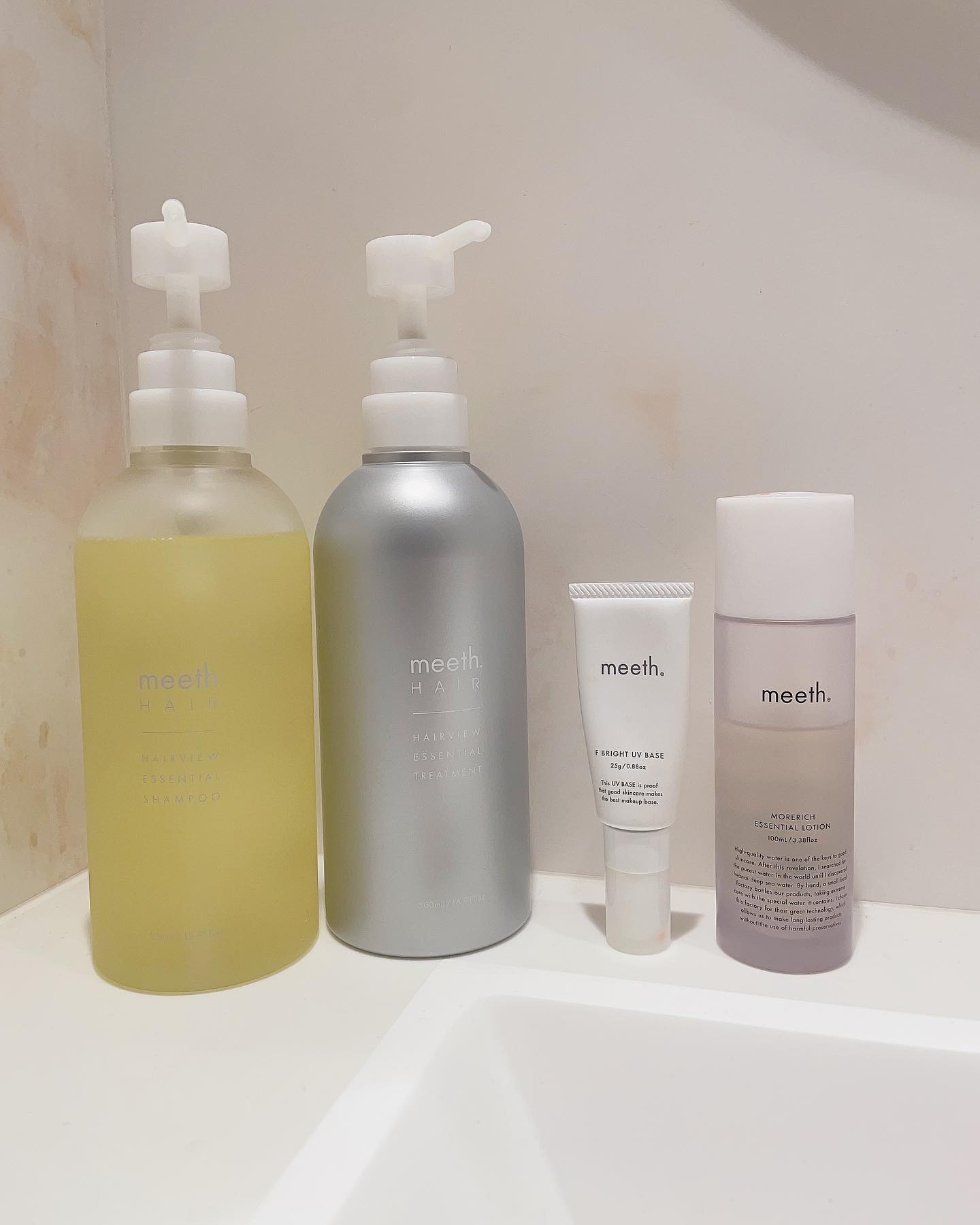 無料配達 meeth HAIR ミースヘアー ヘアビューエッセンス 60ml